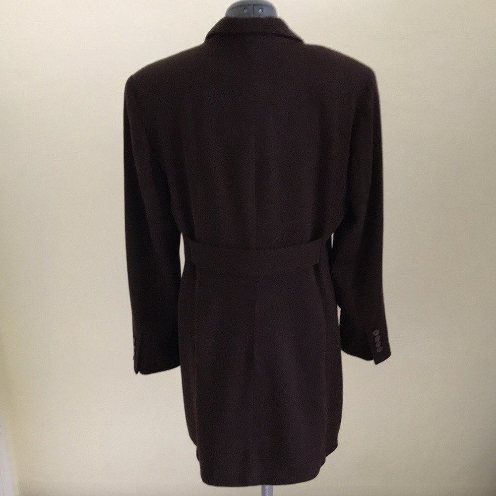 Rich Brown Wool Lined Jacket - image 2
